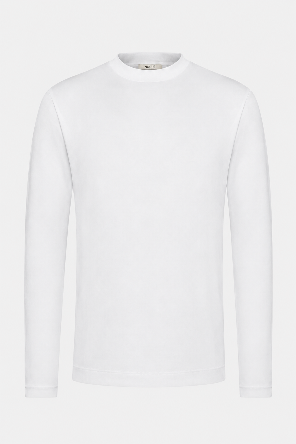 NOURÉ Pure White Longsleeve T-Shirt