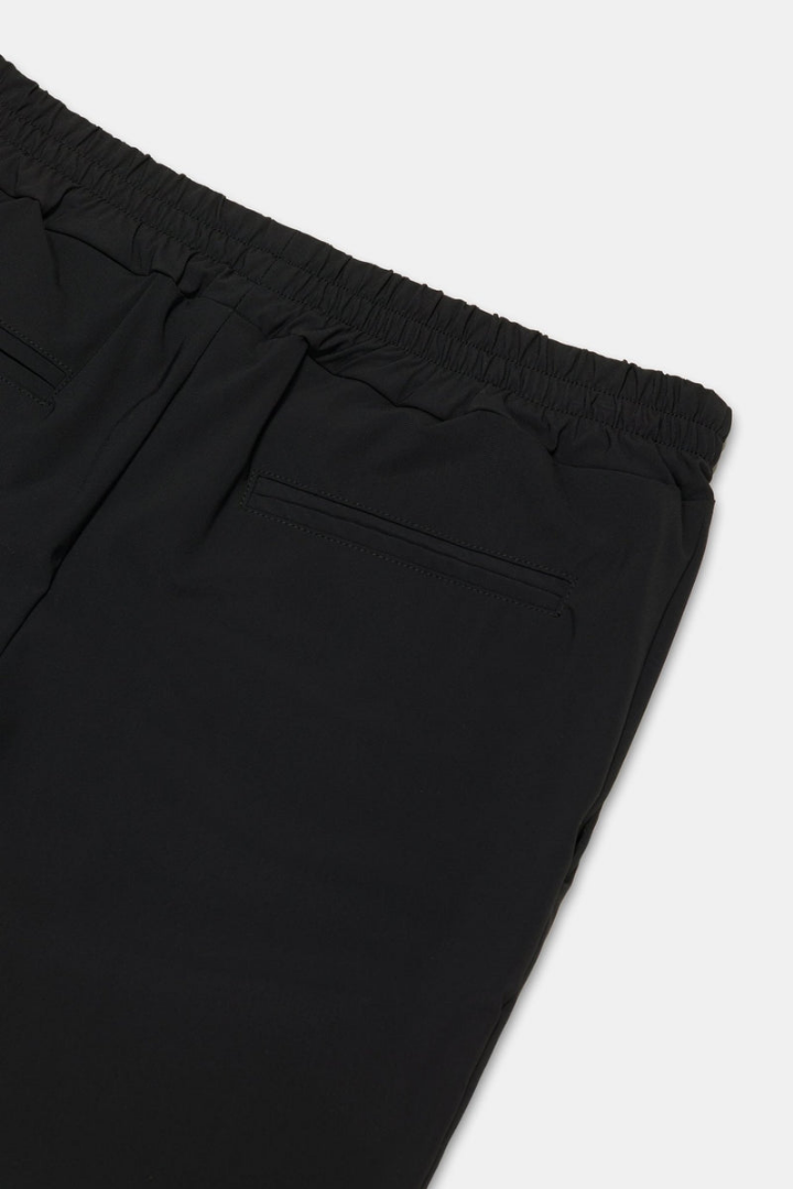 NOURÉ Onyx Black Hooded Tech Suit
