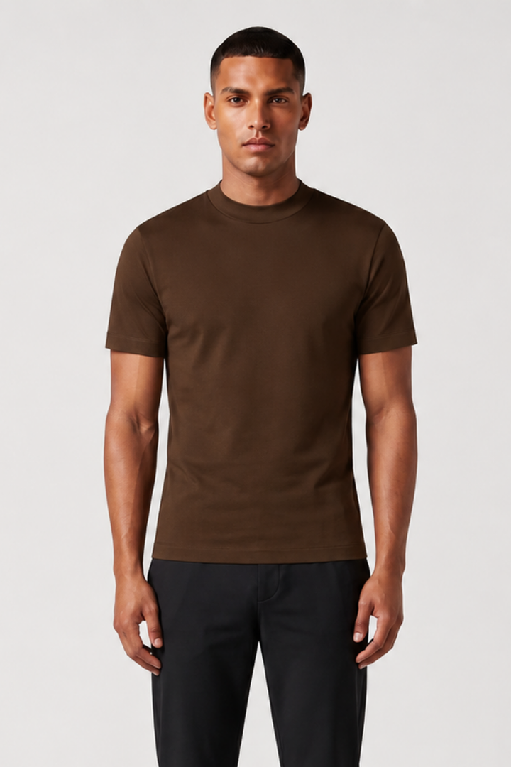 NOURÉ Mocha Brown T-Shirt