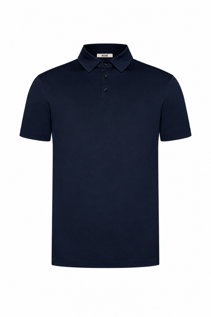 NOURÉ Midnight Blue Polo Shirt