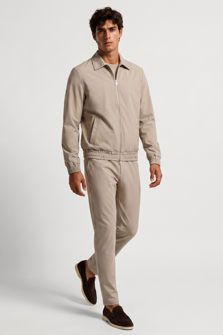 NOURÉ Light Beige Tech Suit