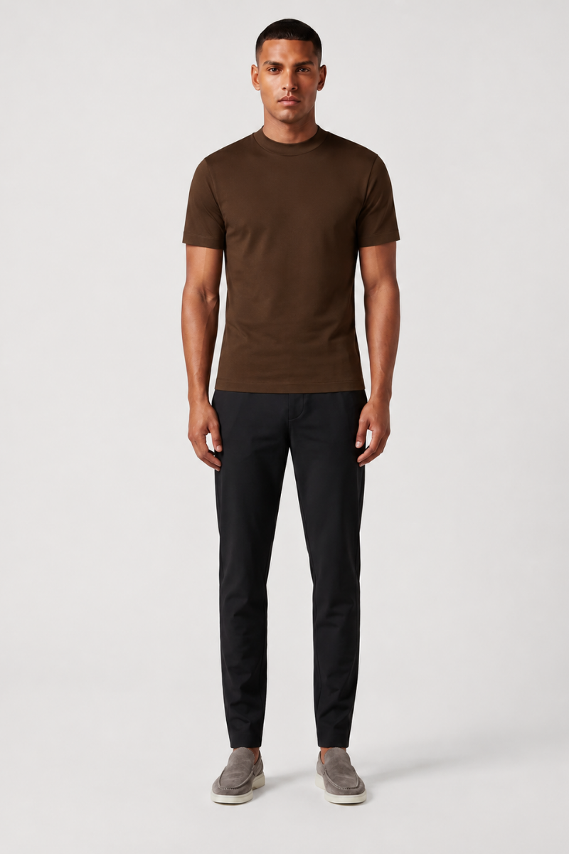 NOURÉ Mocha Brown T-Shirt