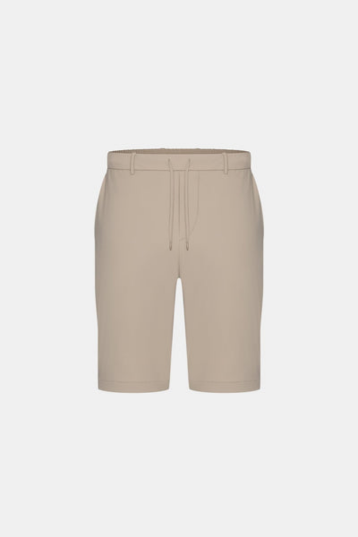 NOURÉ Light Beige Urban Tech Shorts