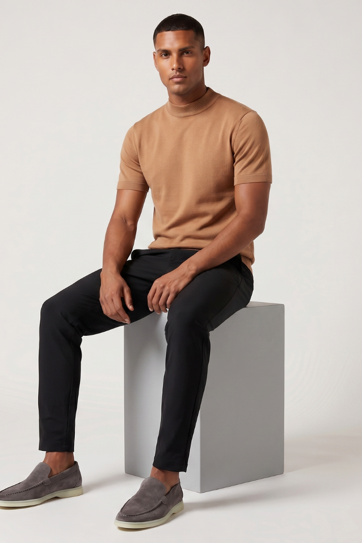 NOURÉ Caramel Brown T-Shirt