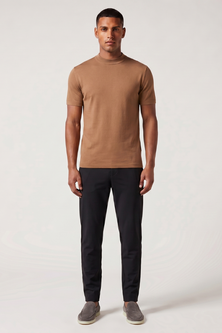 NOURÉ Caramel Brown T-Shirt