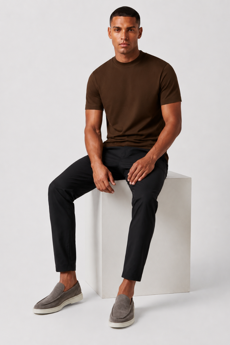 NOURÉ Mocha Brown T-Shirt