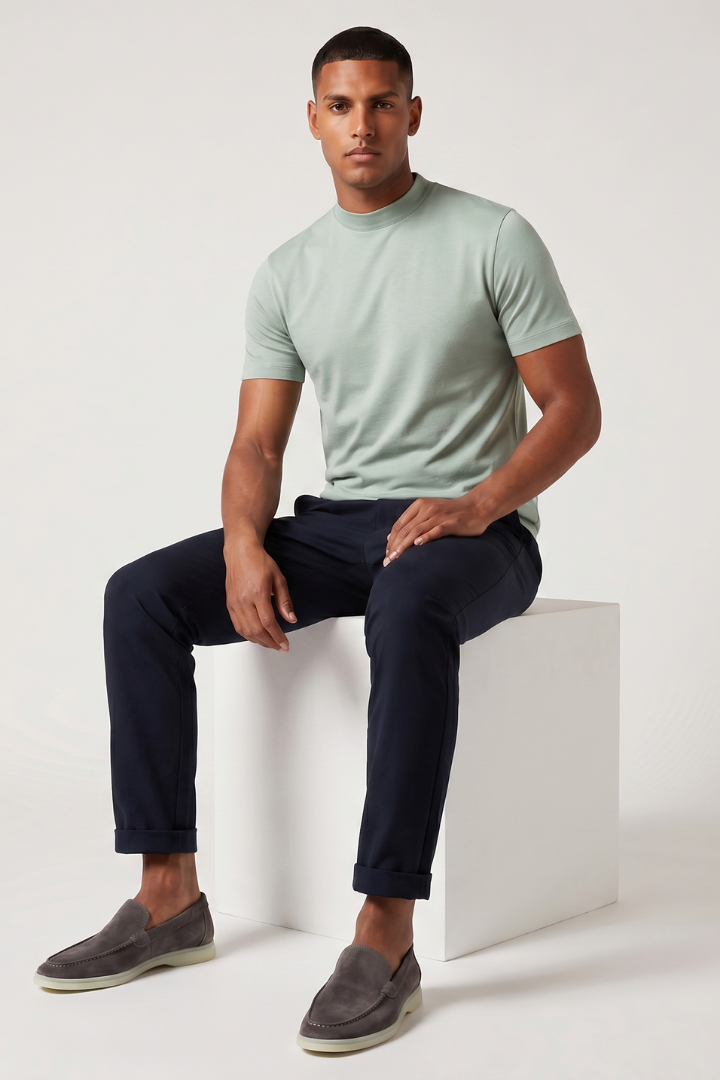 NOURÉ Mint Green T-Shirt