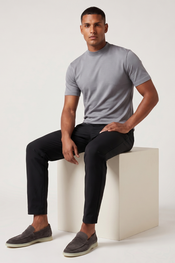 NOURÉ Light Grey T-Shirt