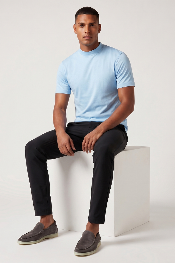 NOURÉ Sky Blue T-Shirt