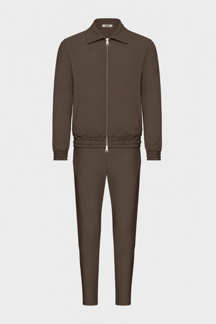 NOURÉ Mocha Brown Tech Suit