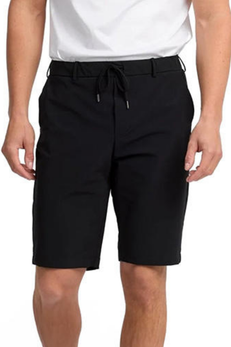 NOURÉ Onyx Black Urban Tech Shorts
