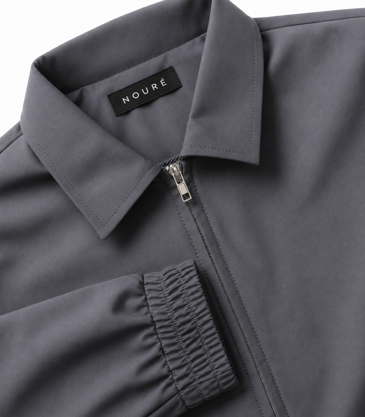 NOURÉ Kids Slate Grey Tech Suit