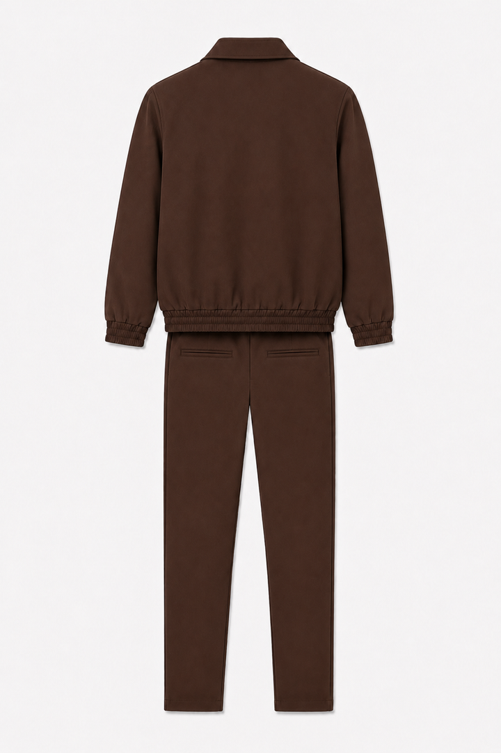 NOURÉ Kids Espresso Brown Tech Suit