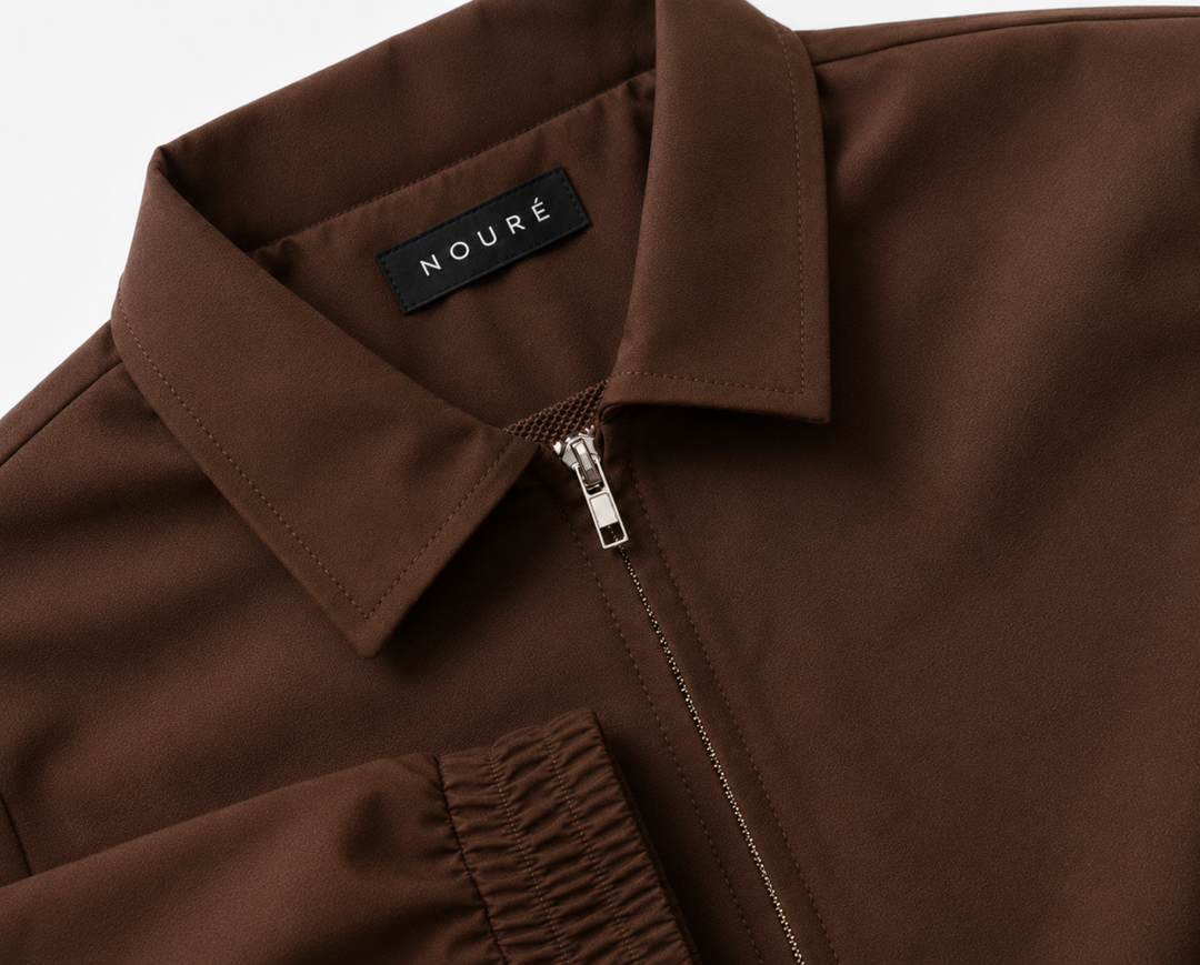 NOURÉ Kids Espresso Brown Tech Suit