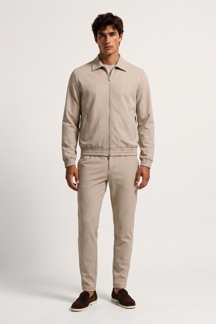 NOURÉ Light Beige Tech Suit