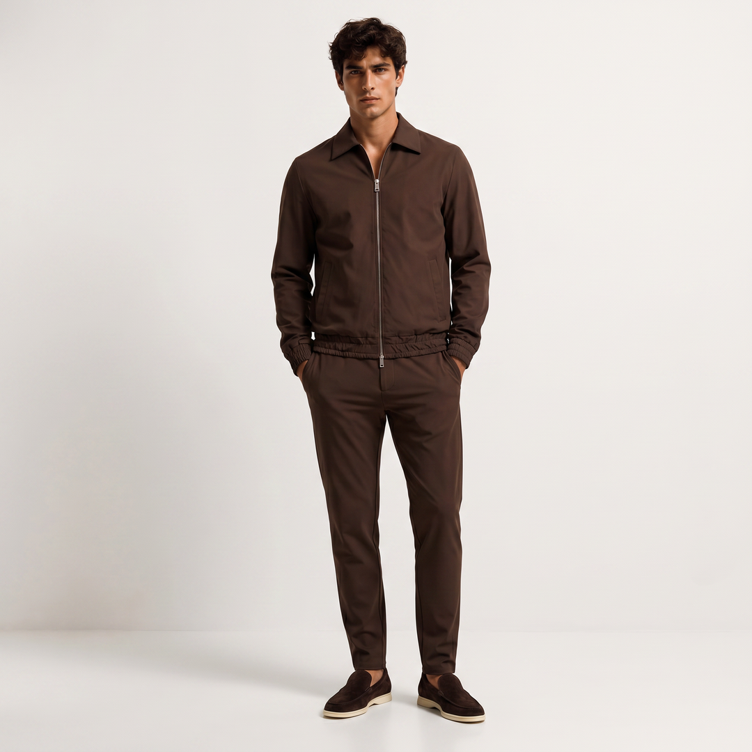NOURÉ Copper Brown Tech Suit
