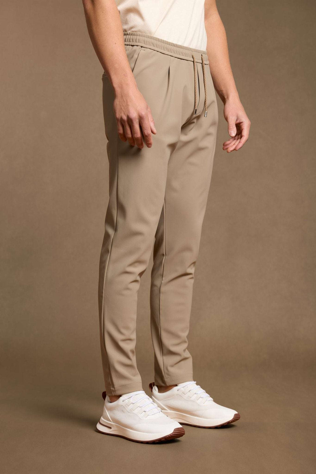 NOURÉ Light Beige Smart Pants