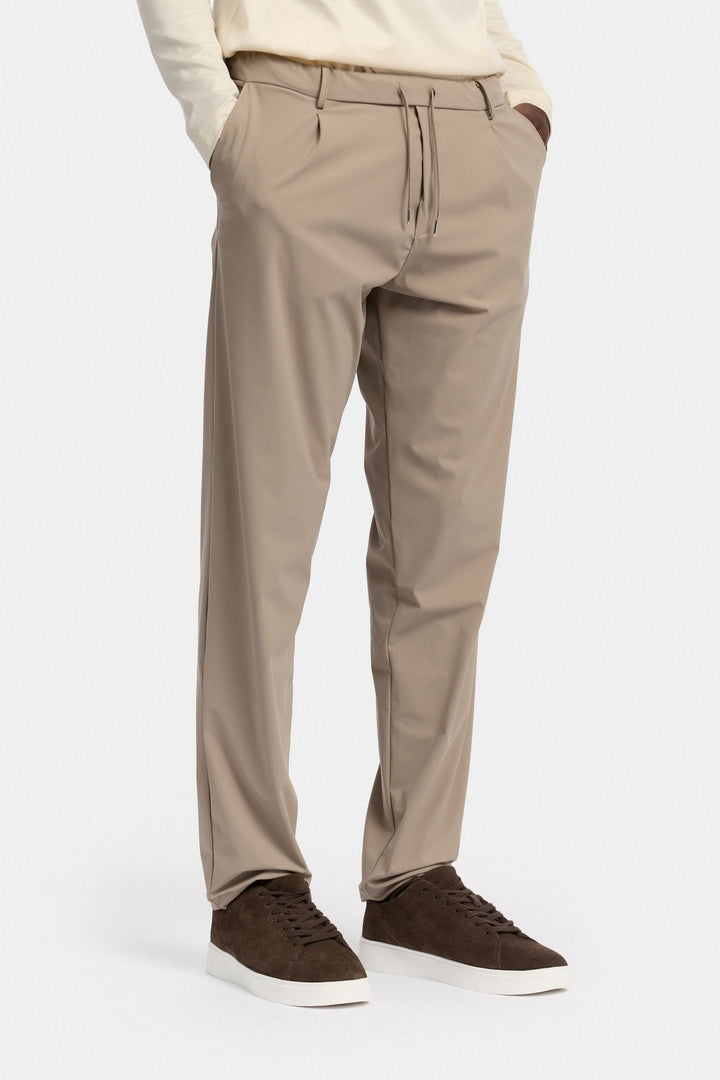 NOURÉ Light Beige Urban Tech Pants