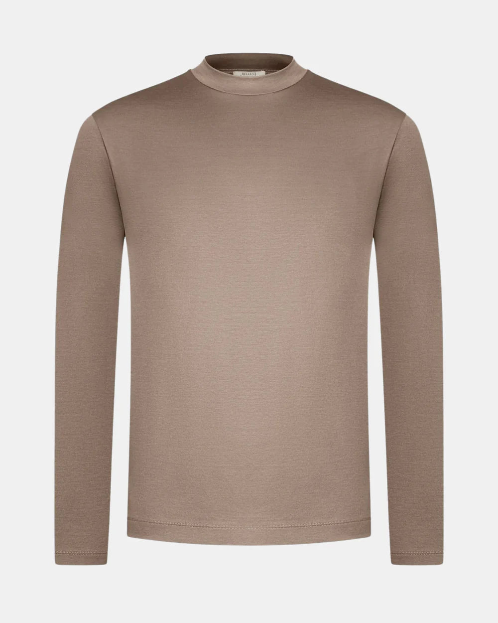 NOURÉ Taupe Brown Longsleeve T-Shirt