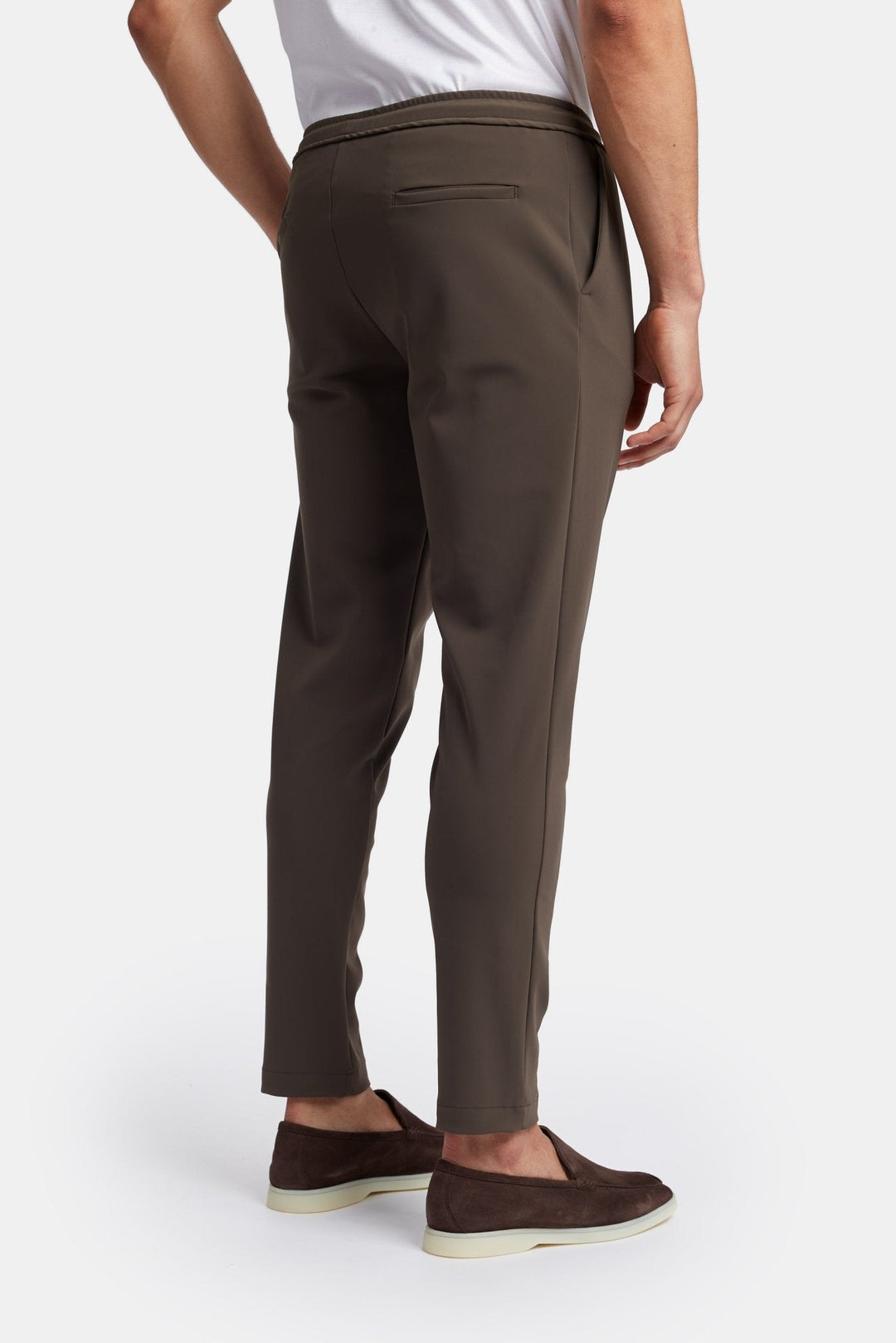 NOURÉ Dark Brown Smart Pants