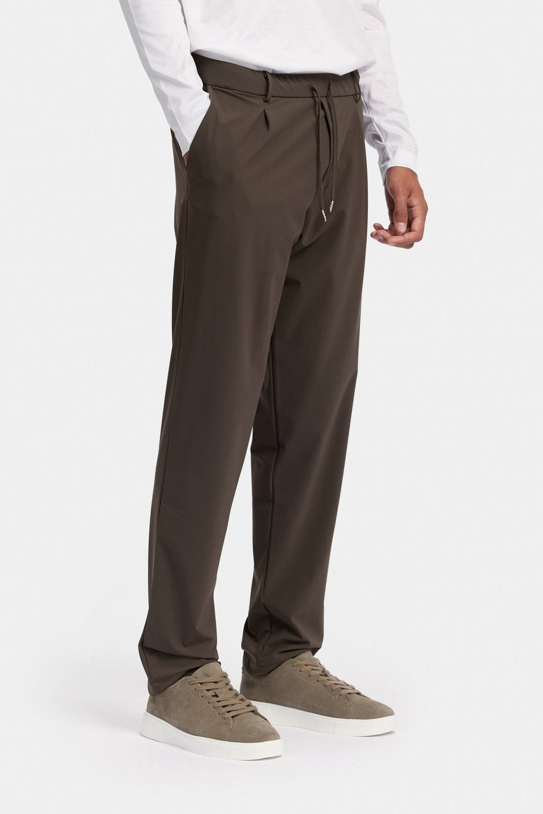NOURÉ Mocha Brown Urban Tech Pants
