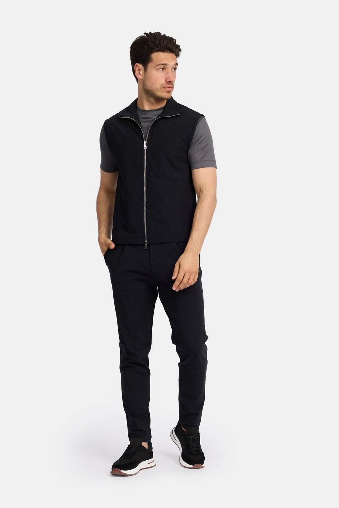 NOURÉ Onyx Black Tech Gilet