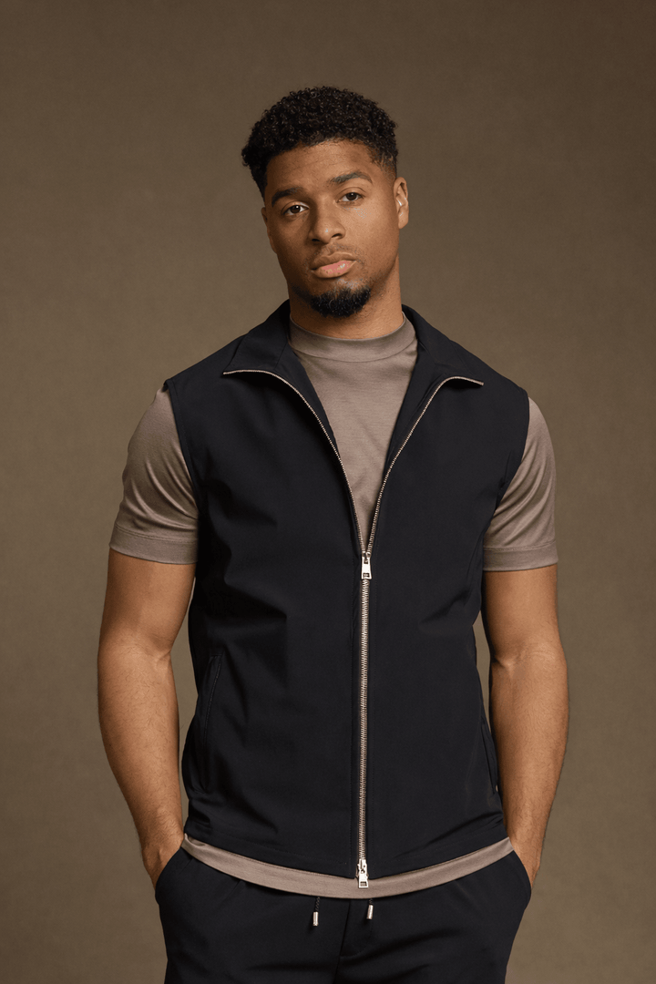 NOURÉ Onyx Black Tech Gilet