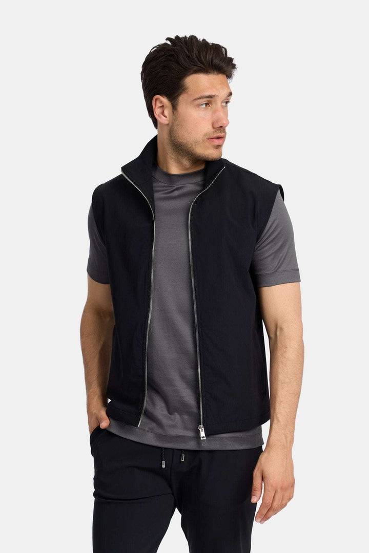NOURÉ Onyx Black Tech Gilet