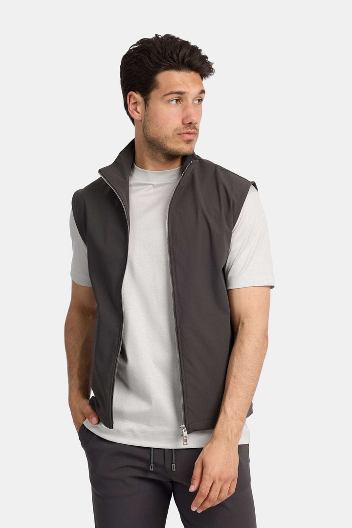 NOURÉ Slate Grey Tech Gilet